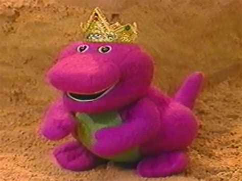 Barney magical figurine